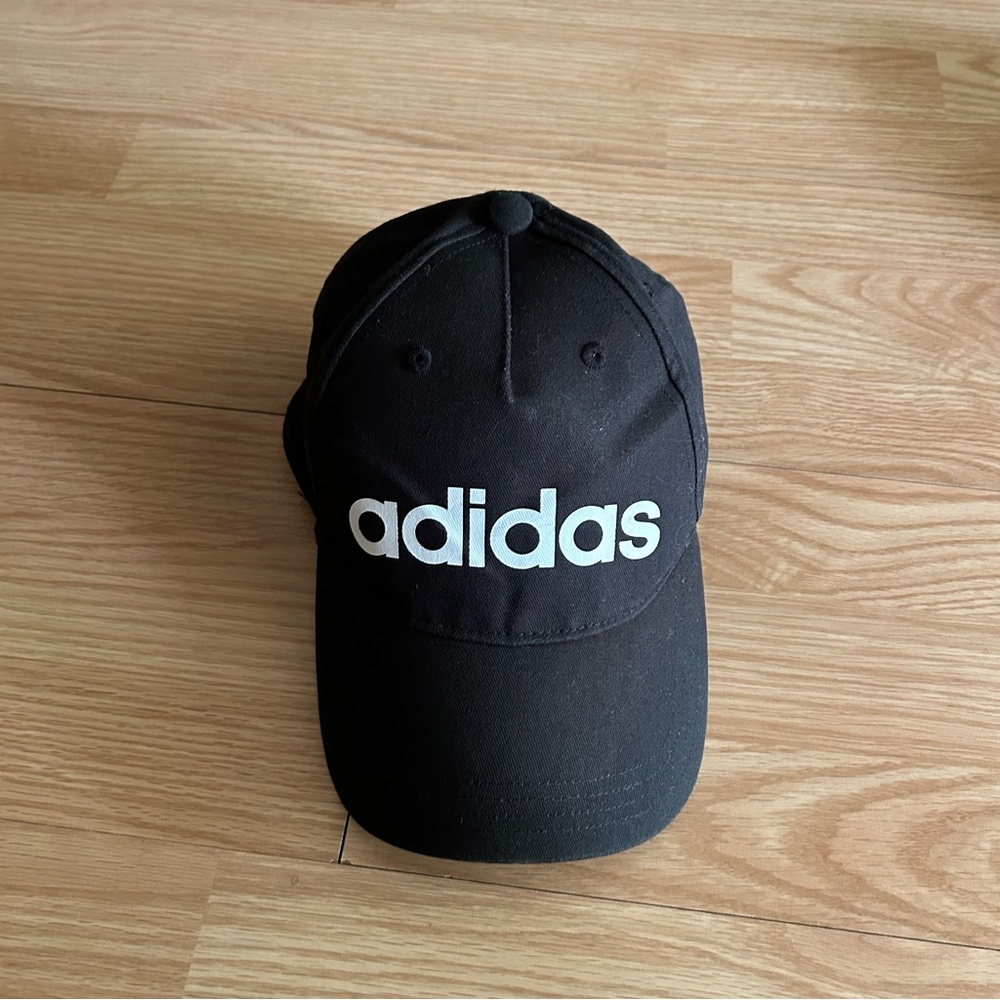 Adidas Black Logo SnapBack Cap OS